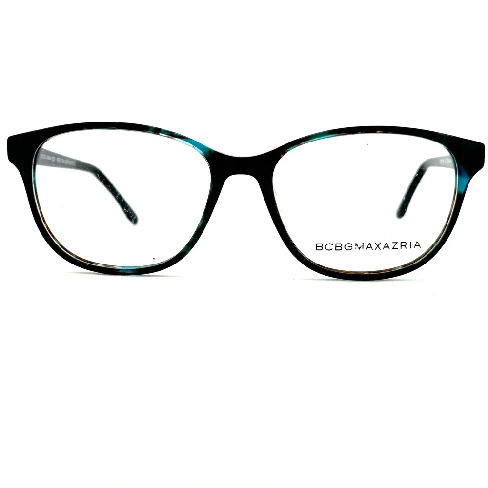 BCBGMAXAZRIA KESSA Teal Black Multi Eyeglasses Frames‎ 54-16-140mm H13428